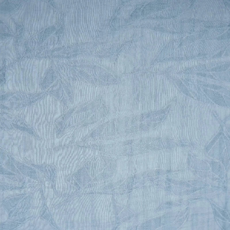 LEAF JACQUARD LYOCELL HEMP FABRIC - 30% Lyocell 70% Hemp, 144cm Wide - Fresh Structure
