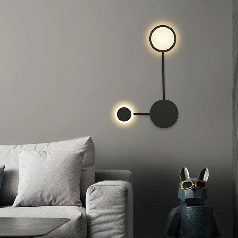 Nordic Minimalist Multi-Head Wall Sconce