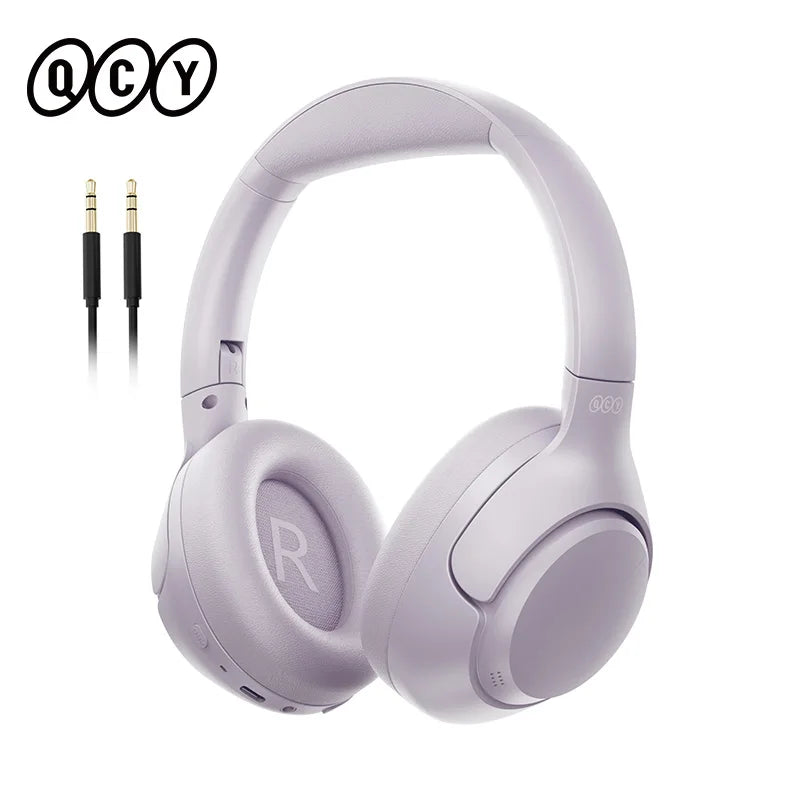 QCY H3 ANC Wireless Headphones BT 5.4 Hi-Res 43dB