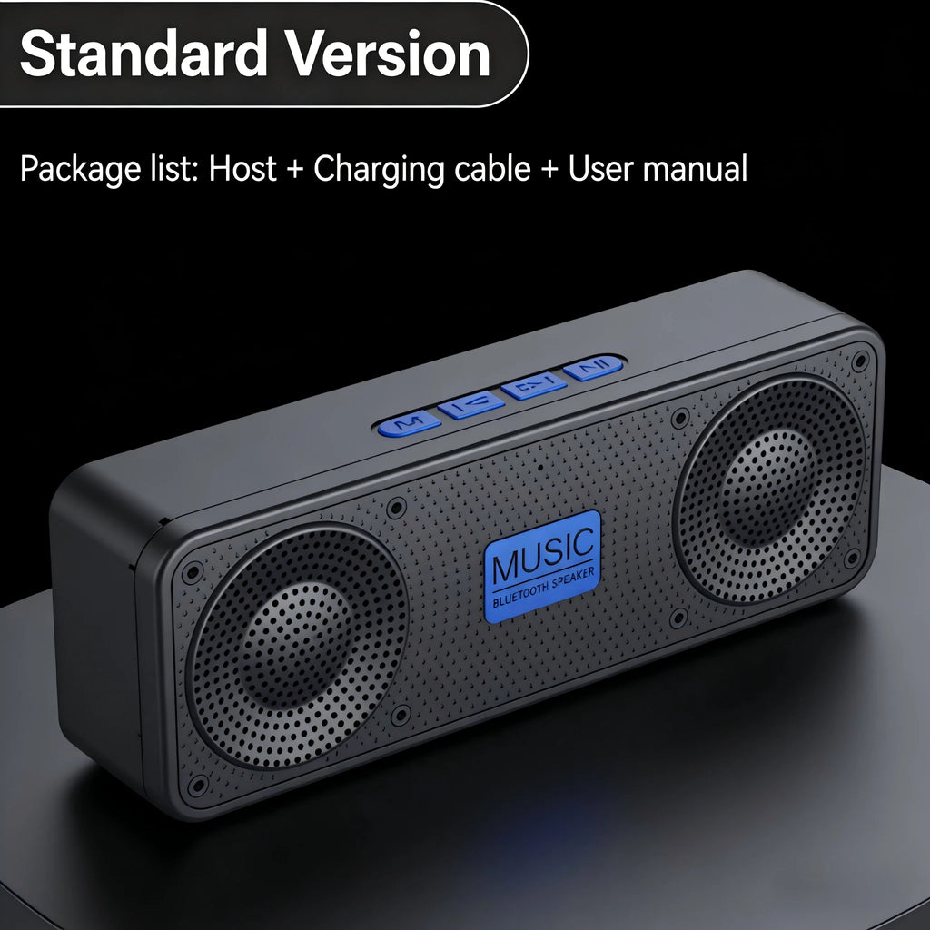 Wireless Bluetooth Speaker Stereo FM Radio USB AUX