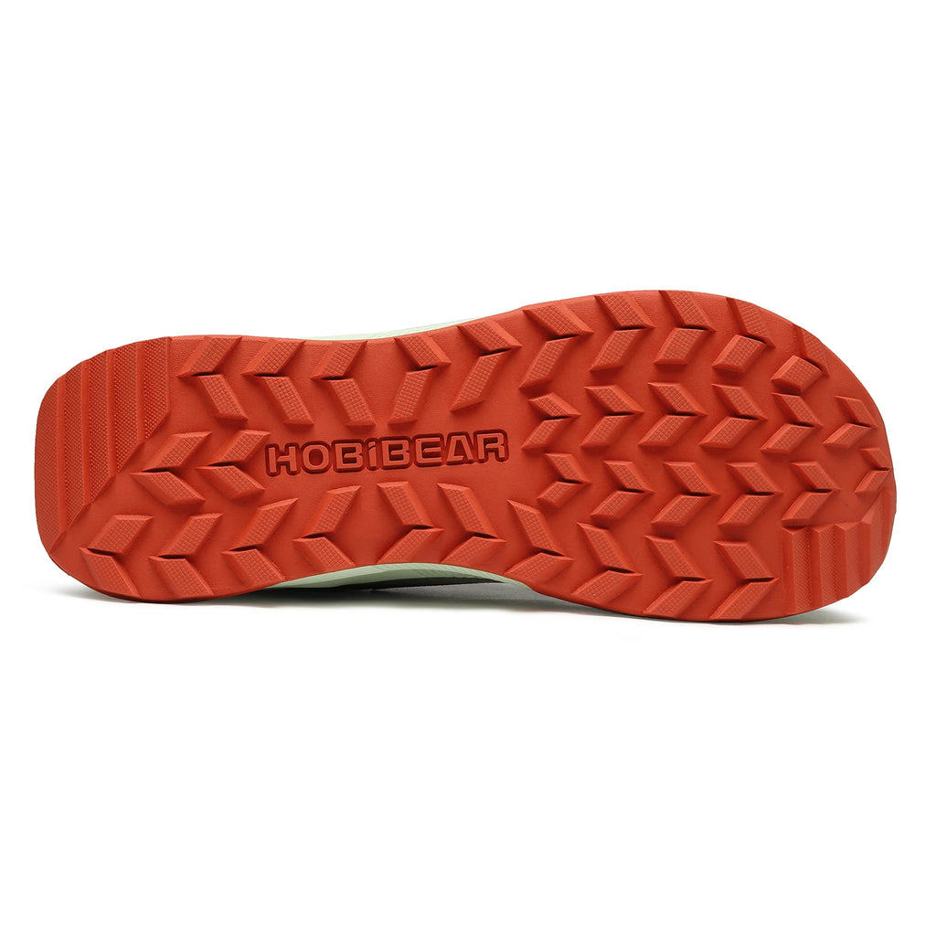 HOBIBEAR Hiking Walking Shoes Men Women - Elastic Band Non-Slip Outdoor Sneakers