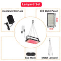 Red Light Therapy Lamp 660nm & 850nm – with Stand