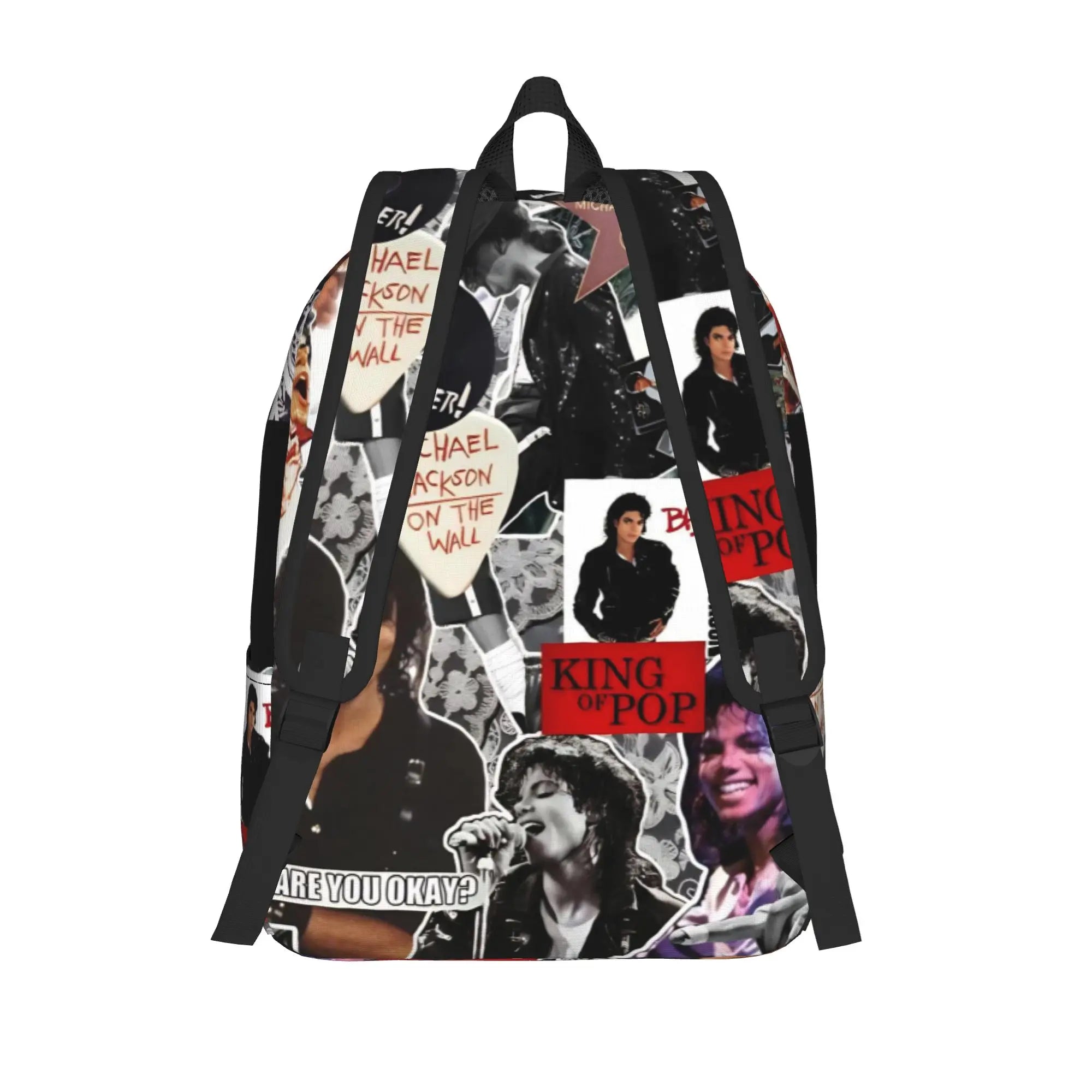 King Of Pop Collage Backpack