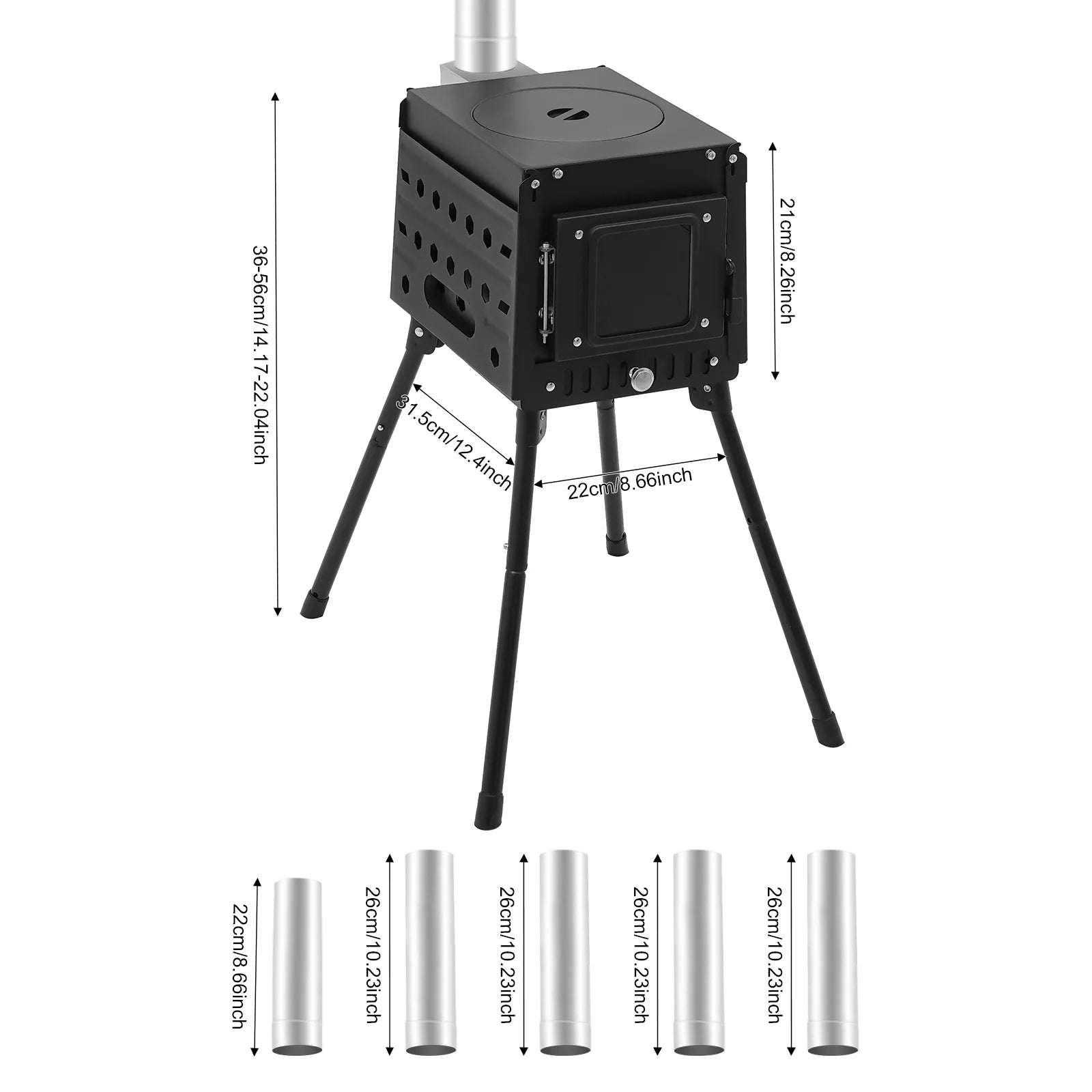 Foldable Camping Wood Stove