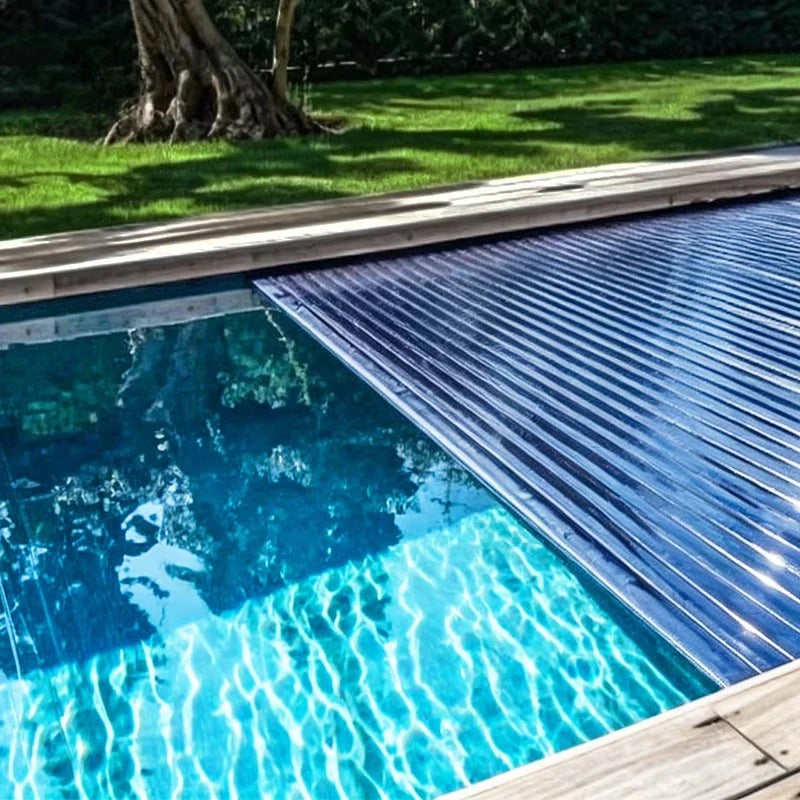 ALUMINUM FRAME POOL COVER - Automatic Retractable - UV & Waterproof