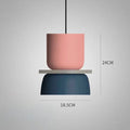 Macaron Pendant Lamp – Nordic, Multi-Color, S/M/L