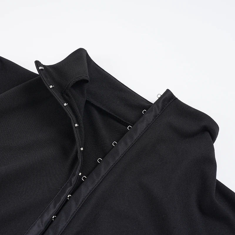 SUCHCUTE Y2K Front Button-Down Slim T-shirt Women's Solid Short-Sleeve Tees Going Out Clothes Casual Aesthetic Crop Top Summer