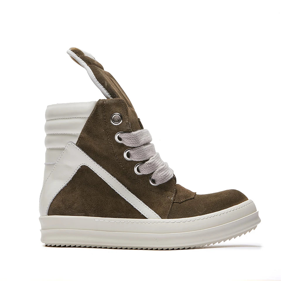GEOBASKET HIGH - Genuine Leather High-Top Sneakers - Nine Colors, Zero Compromises