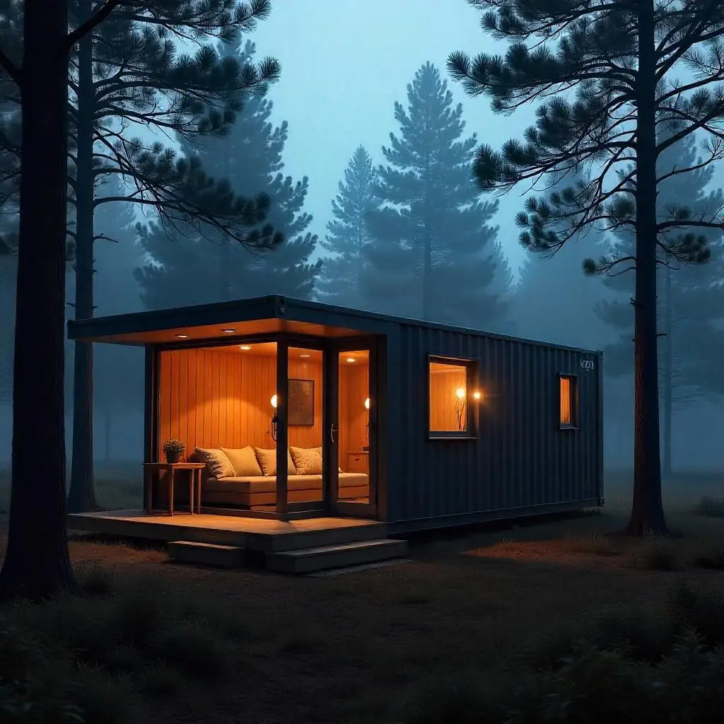Nocturne Container Villa - 2-Story Steel Prefab