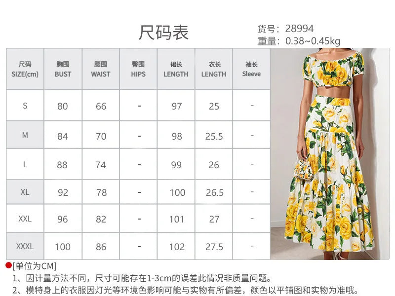 2026Spring new women's clothing Foreign trade European and American dresses Elegant casual loose-fitting plant print long dress