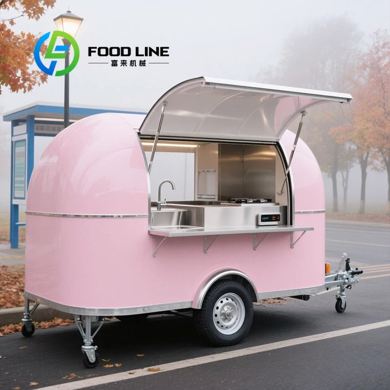 Fully Equipped All In One Portable Food Truck – Multi Compartment Turnkey