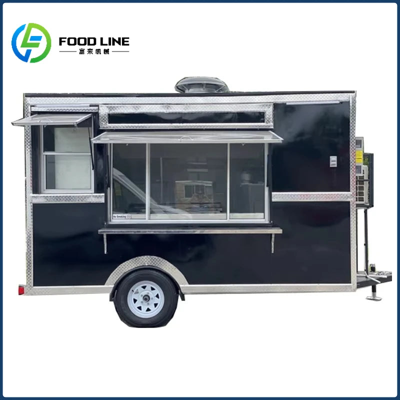 Small Mobile Food Shop – Mobile Bar Beer Truck Square Trailer