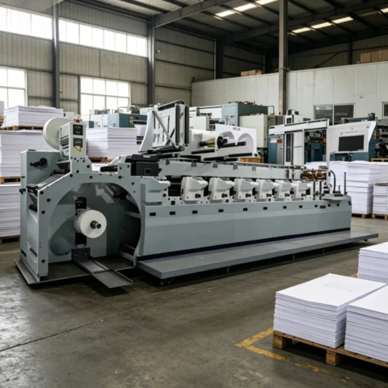 YG FLEXOGRAPHIC PRESS - 8/10-Color, 150m/min - Industrial Label & Packaging