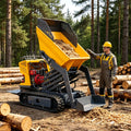 MINI TRACKED DUMPER - Self-Propelled, 500 kg Listed - Narrow-Site Hauling