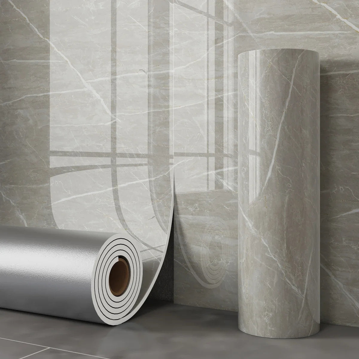 MARBLE PEEL - Self-Adhesive Wall Panels 40x300cm - Your Walls Were Begging for This