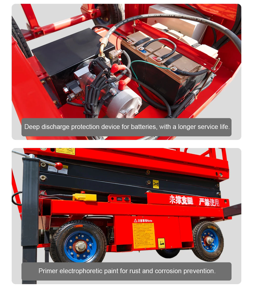 Hydraulic Scissor Lift Table - 500 kg - MP-0.5-4