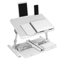 Folding Lap Desk 60x40cm – Adjustable Height & Angle, Drawer