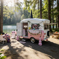 Lightweight Modern Teardrop Mini Offroad Camper with Bathroom AC Customized