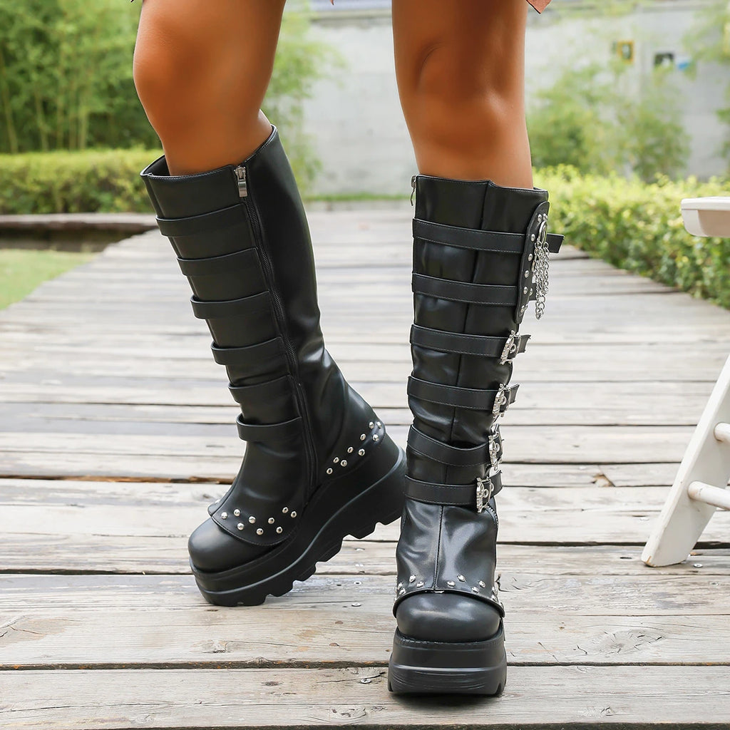 Flat Slip-On Ankle Boots – Anti-Slip Outdoor