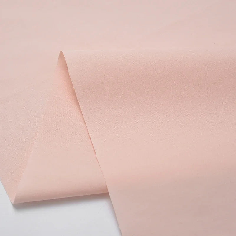 PLAIN COTTON POPLIN FABRIC - 150cm Wide, 46 Solid Colours - Everyday Sewing