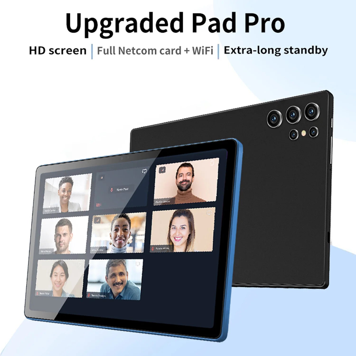Pad 10.1" Ice View - Octa-Core 6GB+128GB, 4G LTE, 6000mAh