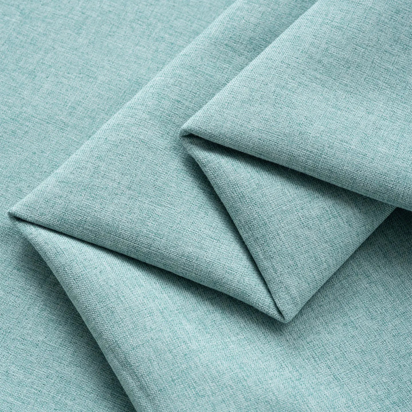 THICKENED PLAIN LINEN-LOOK FABRIC - 100% Polyester, 420g/m, 148cm Wide - Solid Rooms