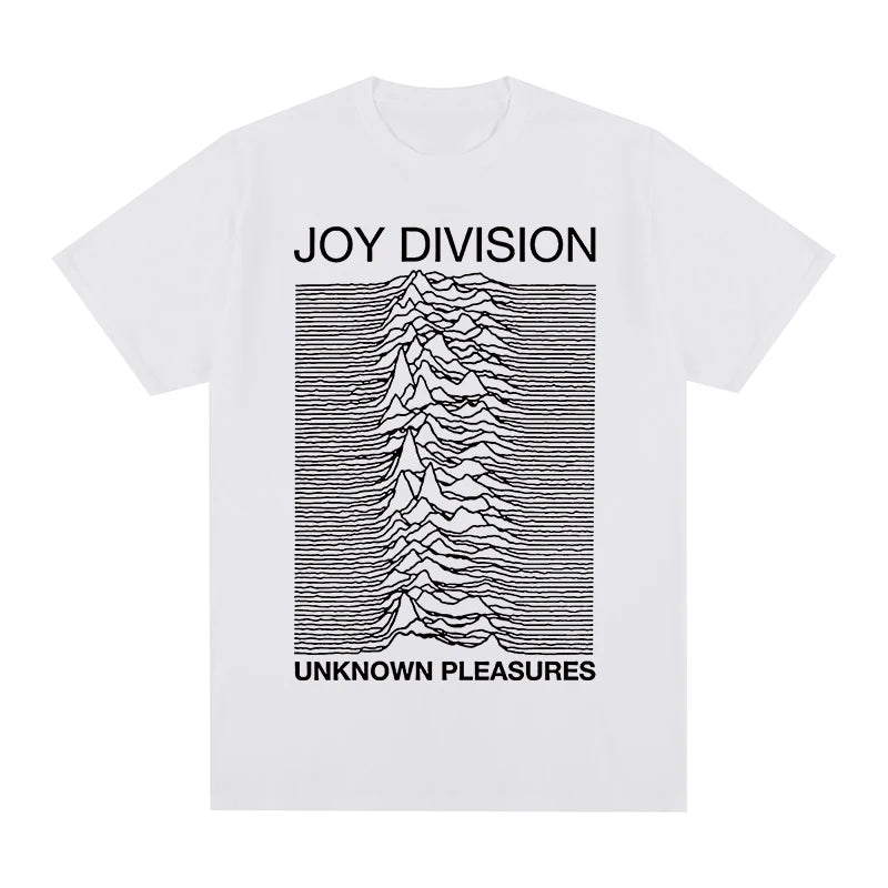Joy Division UNKNOWN PLEASURES Vintage t-shirt Fashion Casual Streetwear Cotton Men T shirt New TEE TSHIRT Womens tops