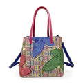 CH Women's Handbag Fashion Letter Printed Flower Design Large Capacity High End Texture Crossbody Bag