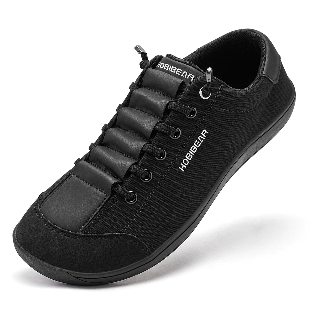 BAREFOOT CANVAS - Wide Toe Slip-On Sneakers - Walk Like You Were Born To
