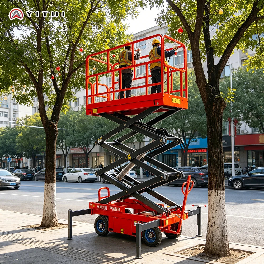 Hydraulic Scissor Lift Platform 4–18 m