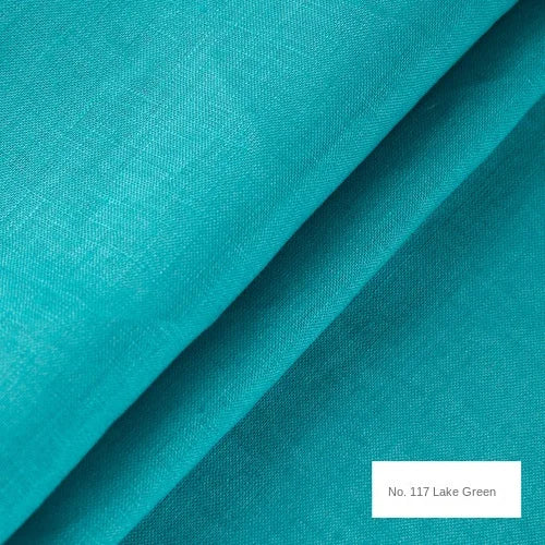 PURE LINEN FABRIC BY THE METER - 46 Colors, 140cm Wide - Soft Rooms