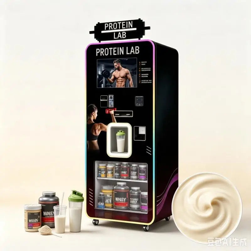 Automatic Protein Shake Vending Machine