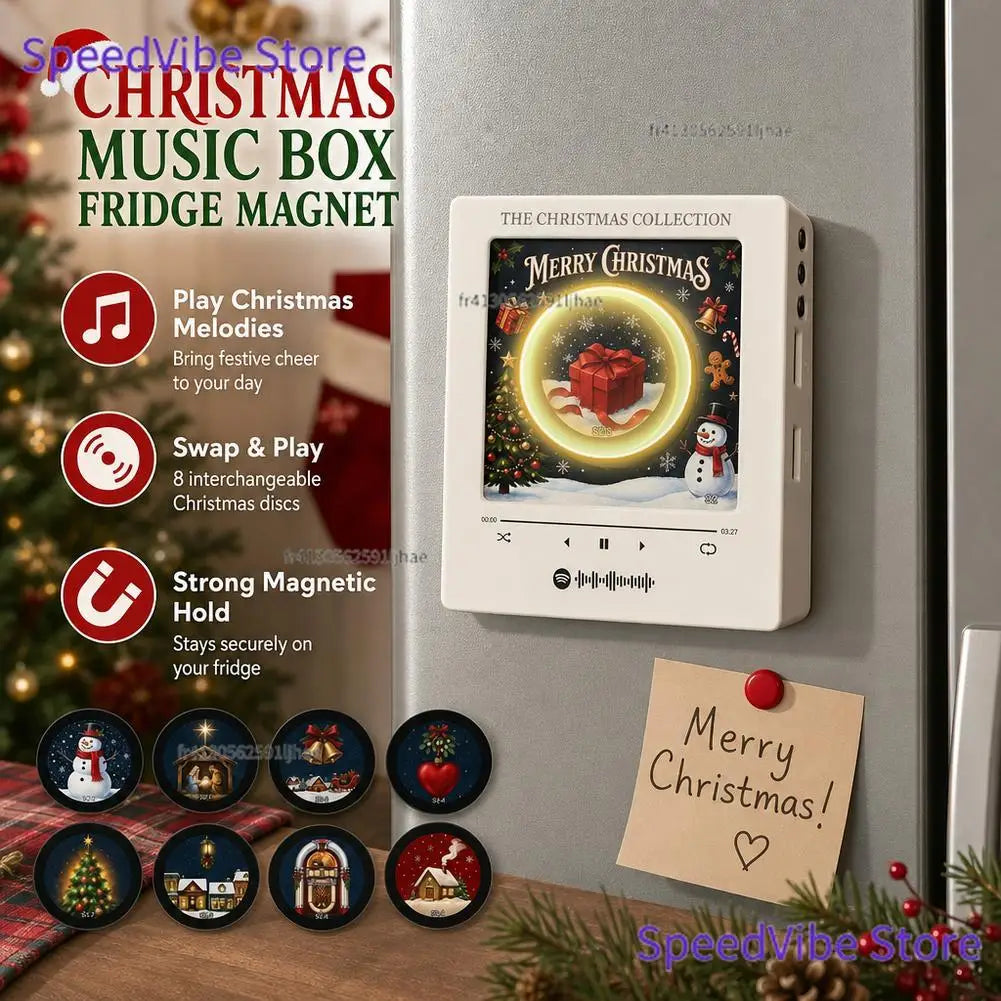 Magnetic Mini Record Player - 9 NFC Discs - Cozy Sound