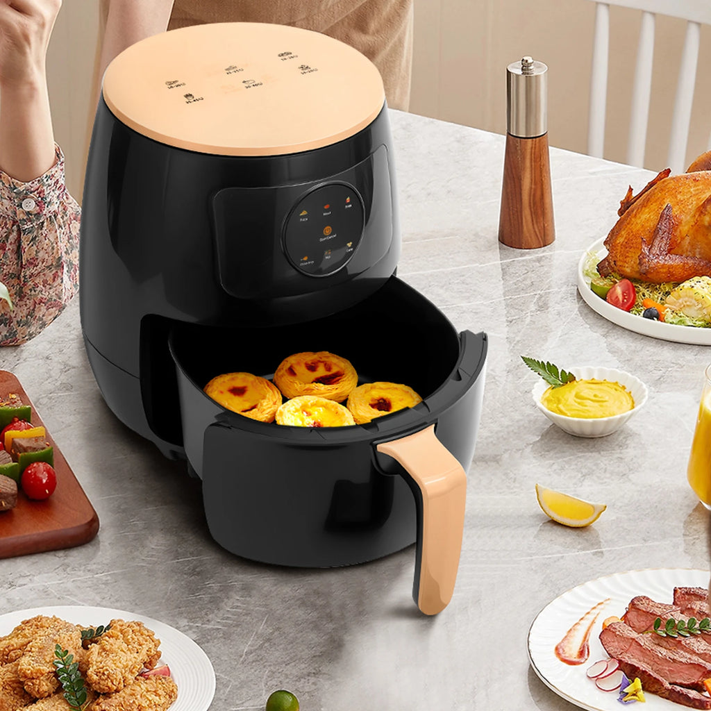 5L Air Fryer 1350W Oil-Free 200°C 60min 7 Presets