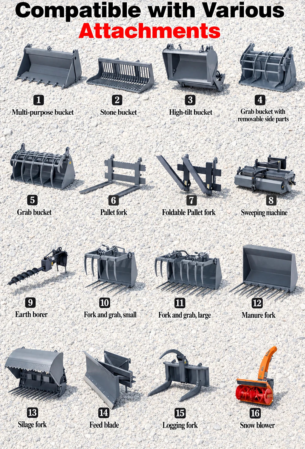 Wheel Loader - Hydraulic Diesel - Farm & Construction
