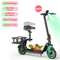 AOVOPRO ELECTRIC SCOOTER - 35 KM Range, Seat & Basket - Smart Rides