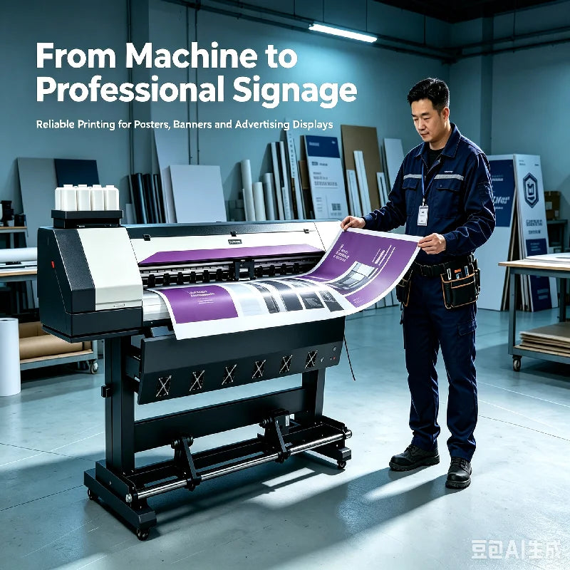 KINGLOCOR KL-603 WIDE FORMAT PRINTER - 1.6m Roll-to-Roll, XP600/I3200/I1600