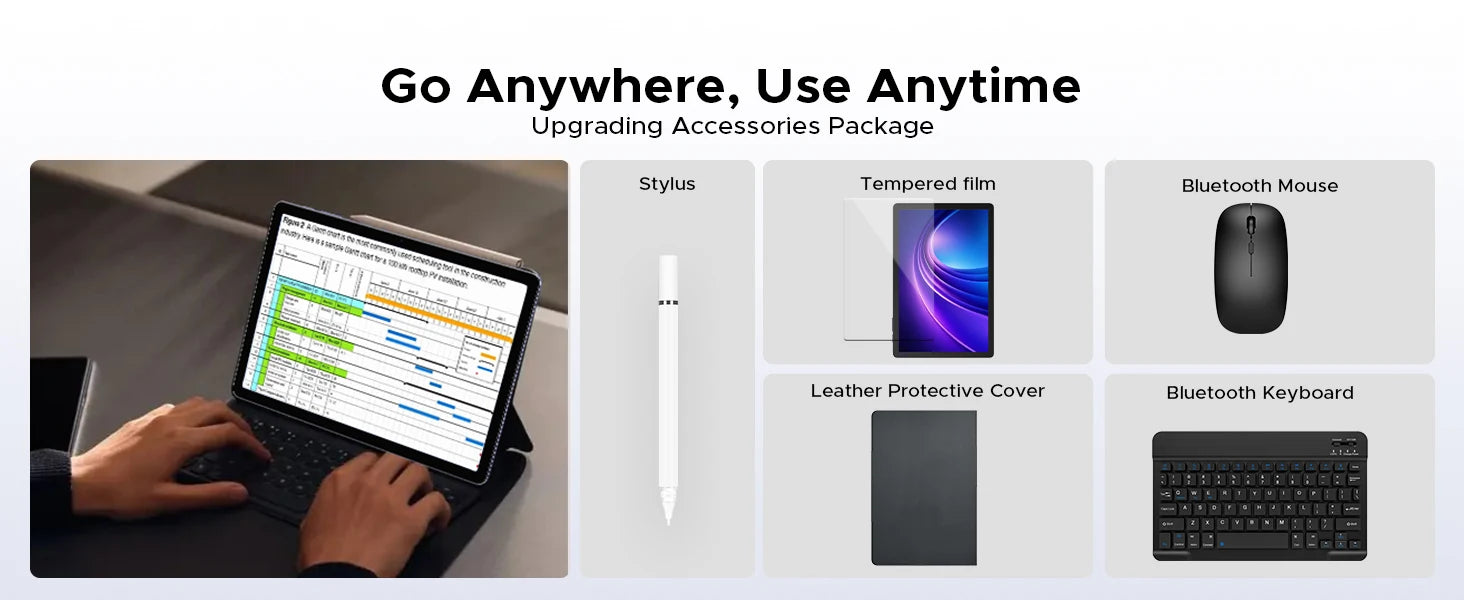 DOOGEE Tab G6+ 11" FHD+ 4G LTE WorkPad + Full Kit
