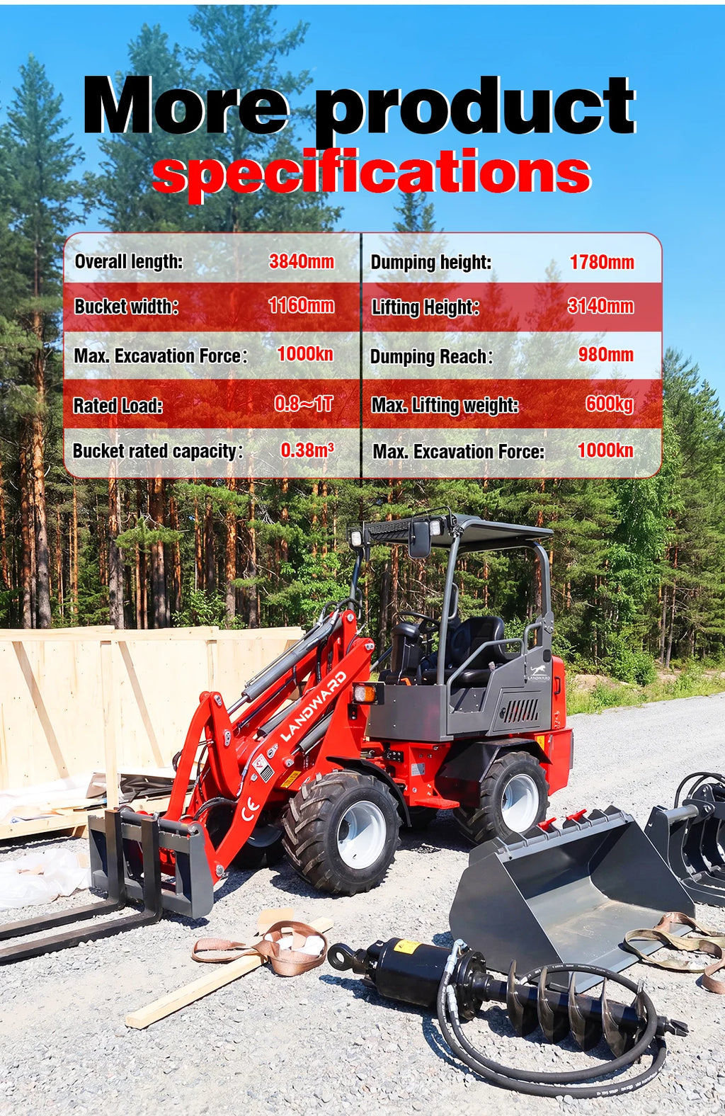 Wheel Loader - Hydraulic Diesel - Farm & Construction