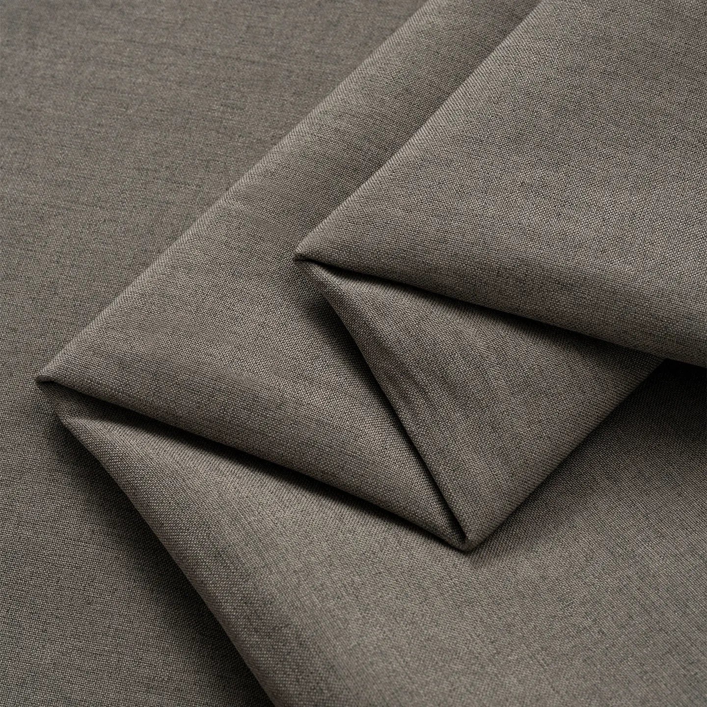 THICKENED PLAIN LINEN-LOOK FABRIC - 100% Polyester, 420g/m, 148cm Wide - Solid Rooms