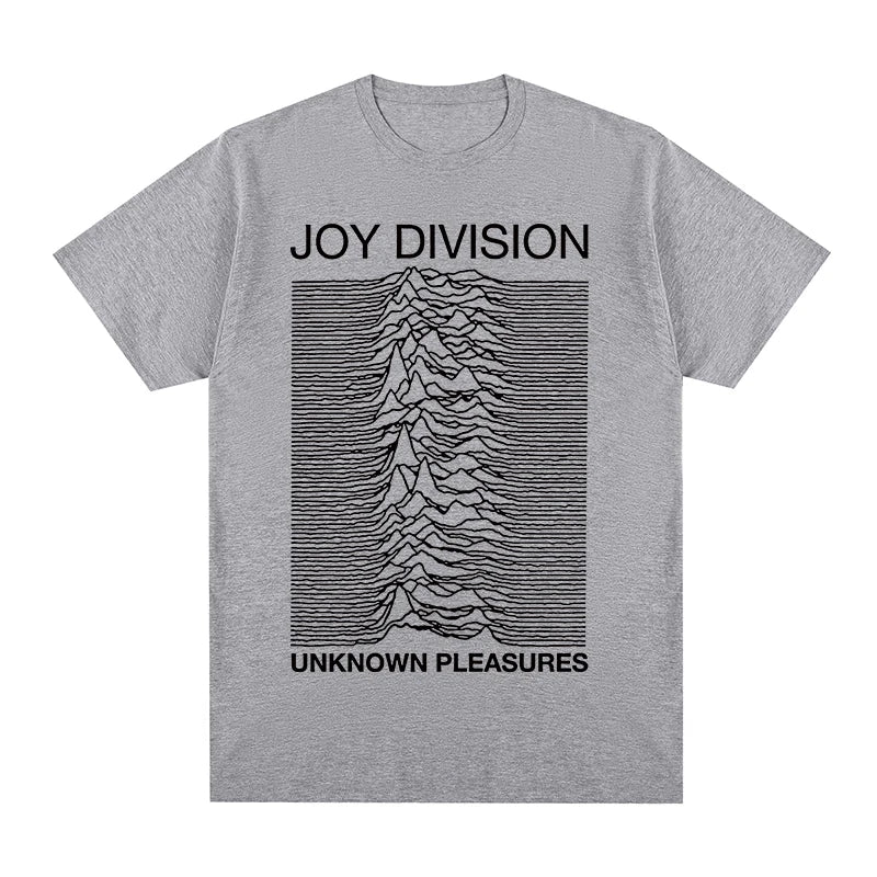 Joy Division UNKNOWN PLEASURES Vintage t-shirt Fashion Casual Streetwear Cotton Men T shirt New TEE TSHIRT Womens tops