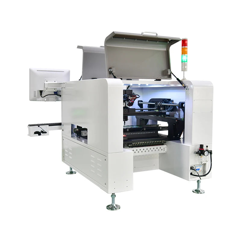 SMT550 PICK & PLACE MACHINE - Servo Motor, 50 Feeders - Stock in USA