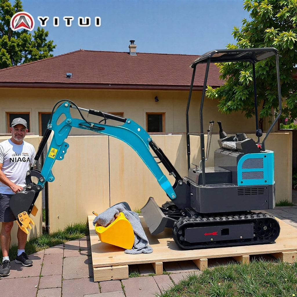 YITUI Mini Excavator - 1.2 Ton - Kubota/Briggs/KOOP