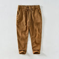 LINEN EASE - Men's Drawstring Linen Casual Pants - 7 Colors, M–4XL