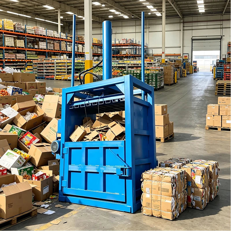 Vertical Hydraulic Waste Baler | 10–300T