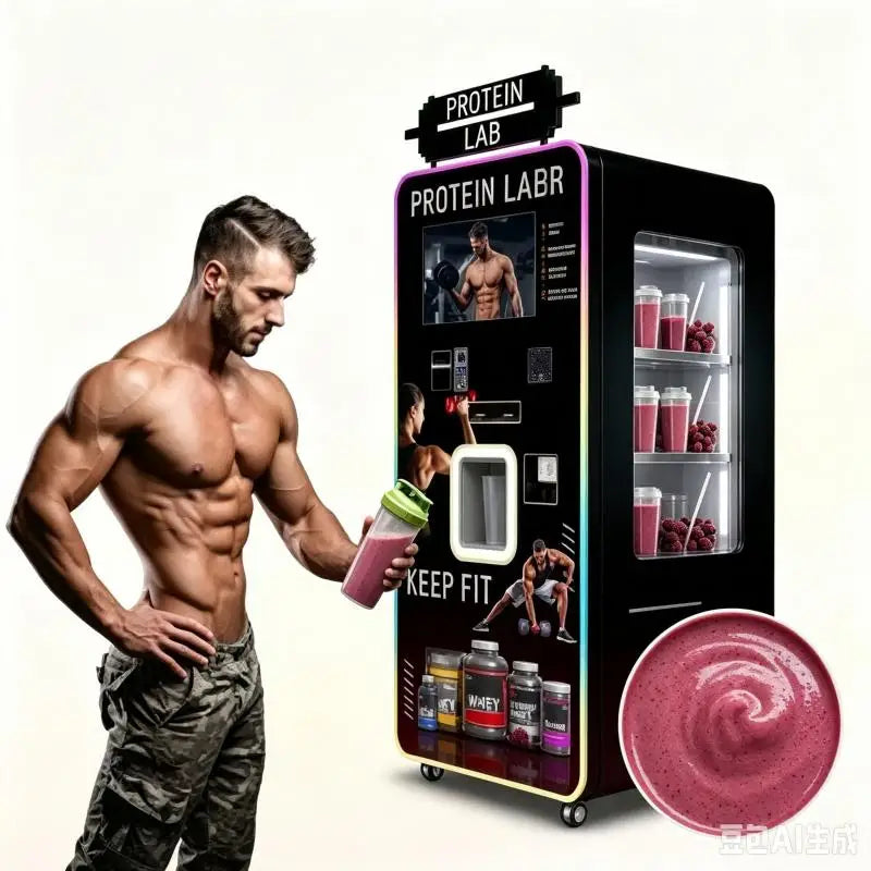 Automatic Protein Shake Vending Machine
