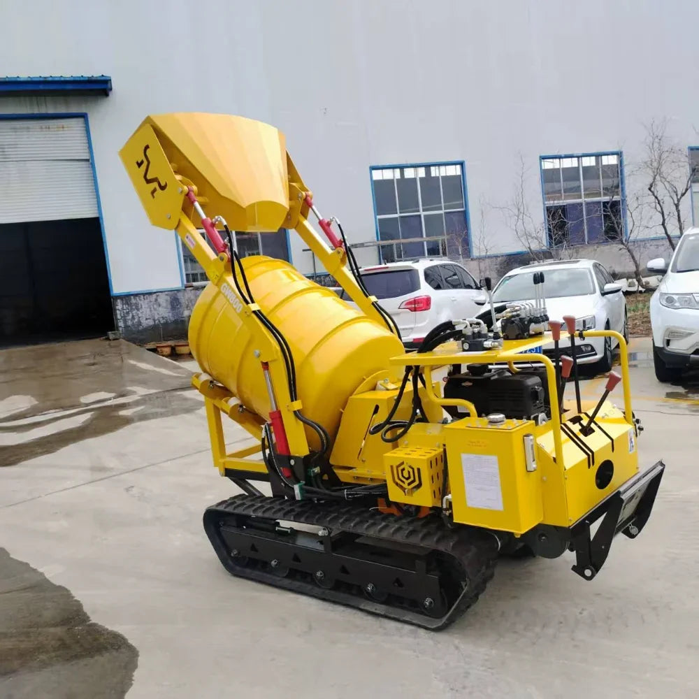 DEGRES/AIDE Crawler Concrete Mixer - 2 m³/h - B&S Engine