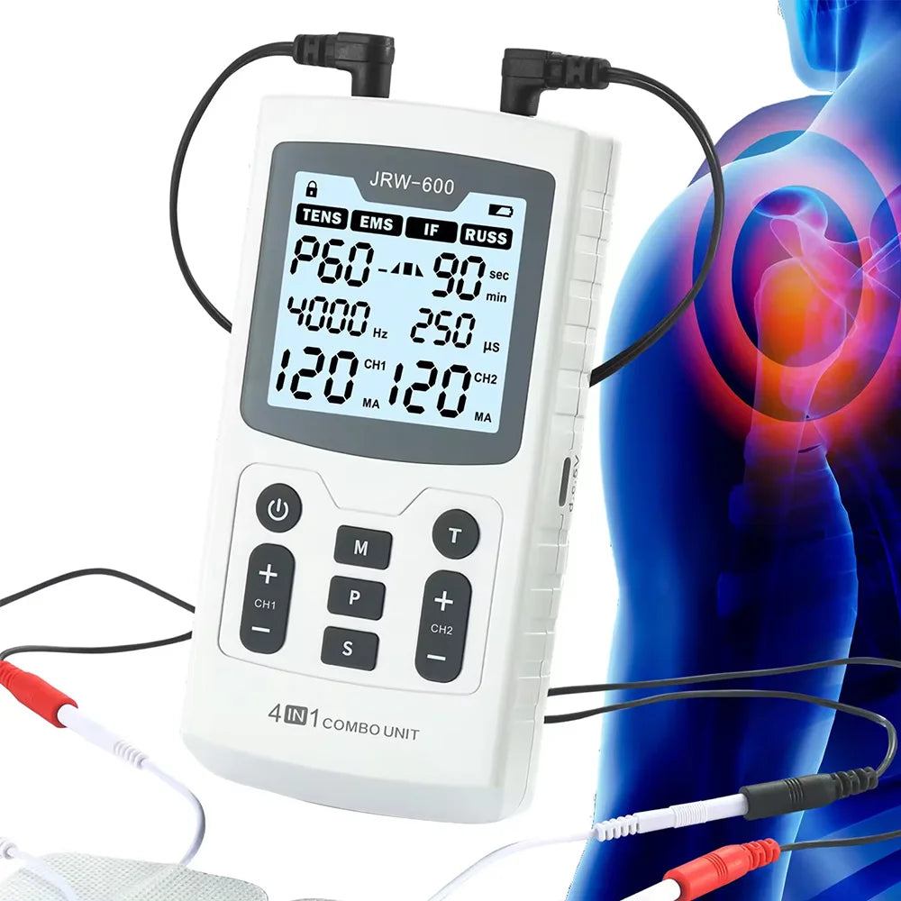 4-in-1 Physiotherapy Device – TENS/EMS/IF/RUSS