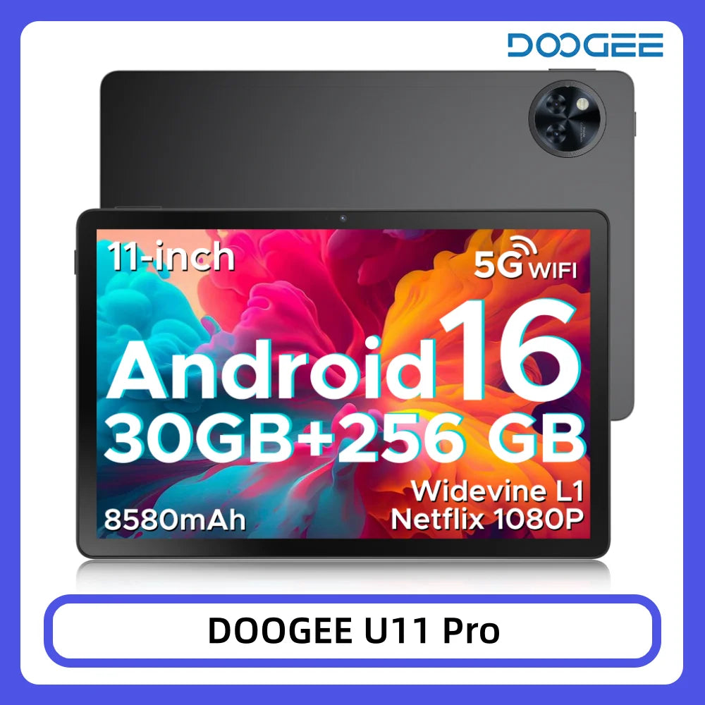 DOOGEE U11 Pro 11" - 90Hz Cinema Display Tablet