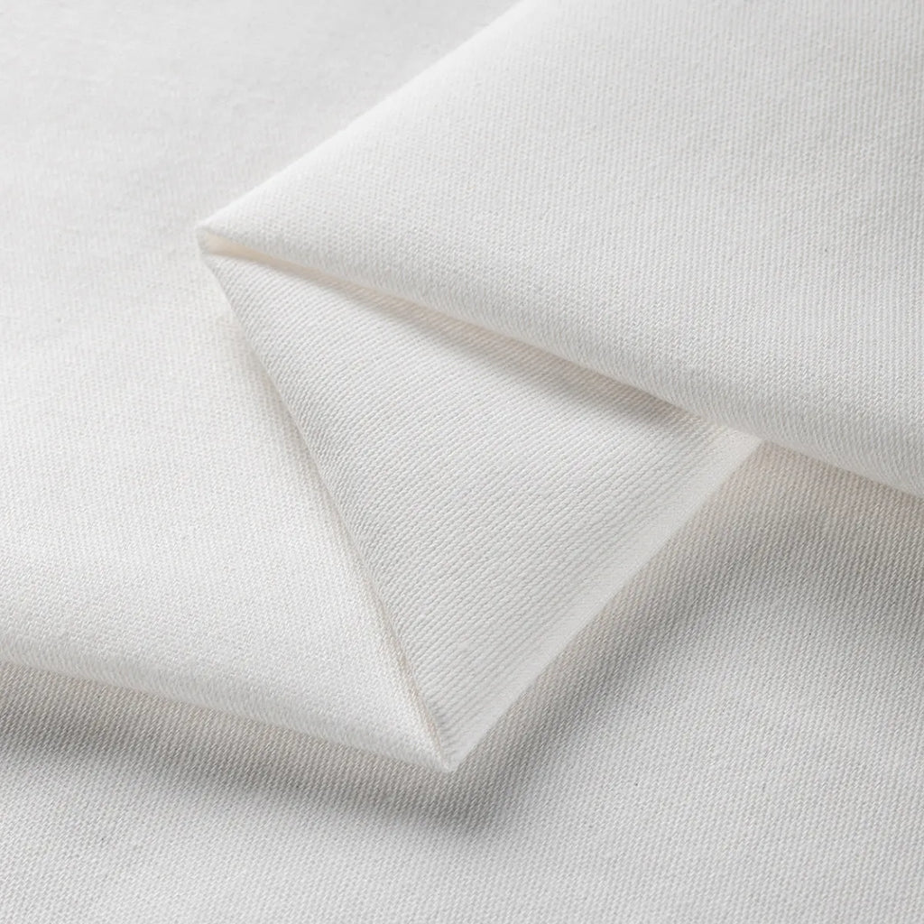 100% Cotton Twill Single Yarn Drill Fabric Solid Color Non-Shrink Cloth for Workwear Skirt Jacket Pants DIY Home Sewing Material